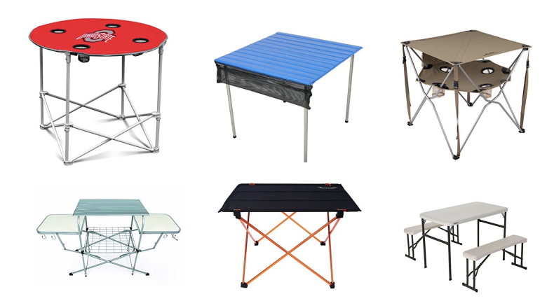 best folding camping table and chairs